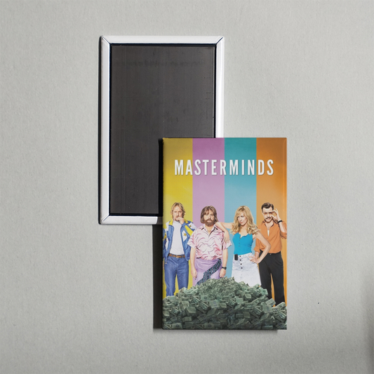 Masterminds Mini Movie Fridge Magnet
