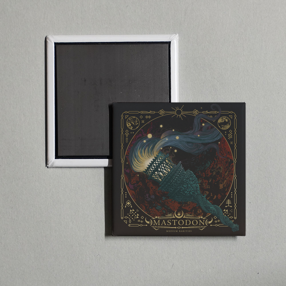 Mastodon - Medium Rarities Album Cover Fridge Magnet