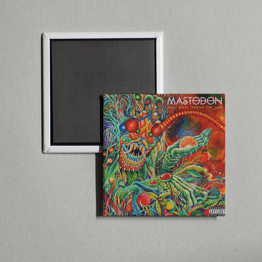Mastodon - Once More 'Round the Sun Album Cover Fridge Magnet