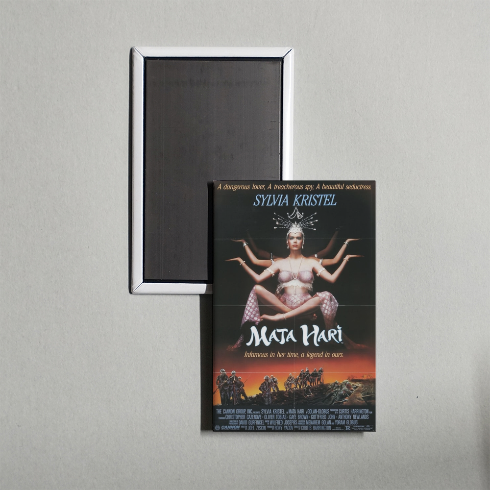 Mata Hari Mini Movie Fridge Magnet