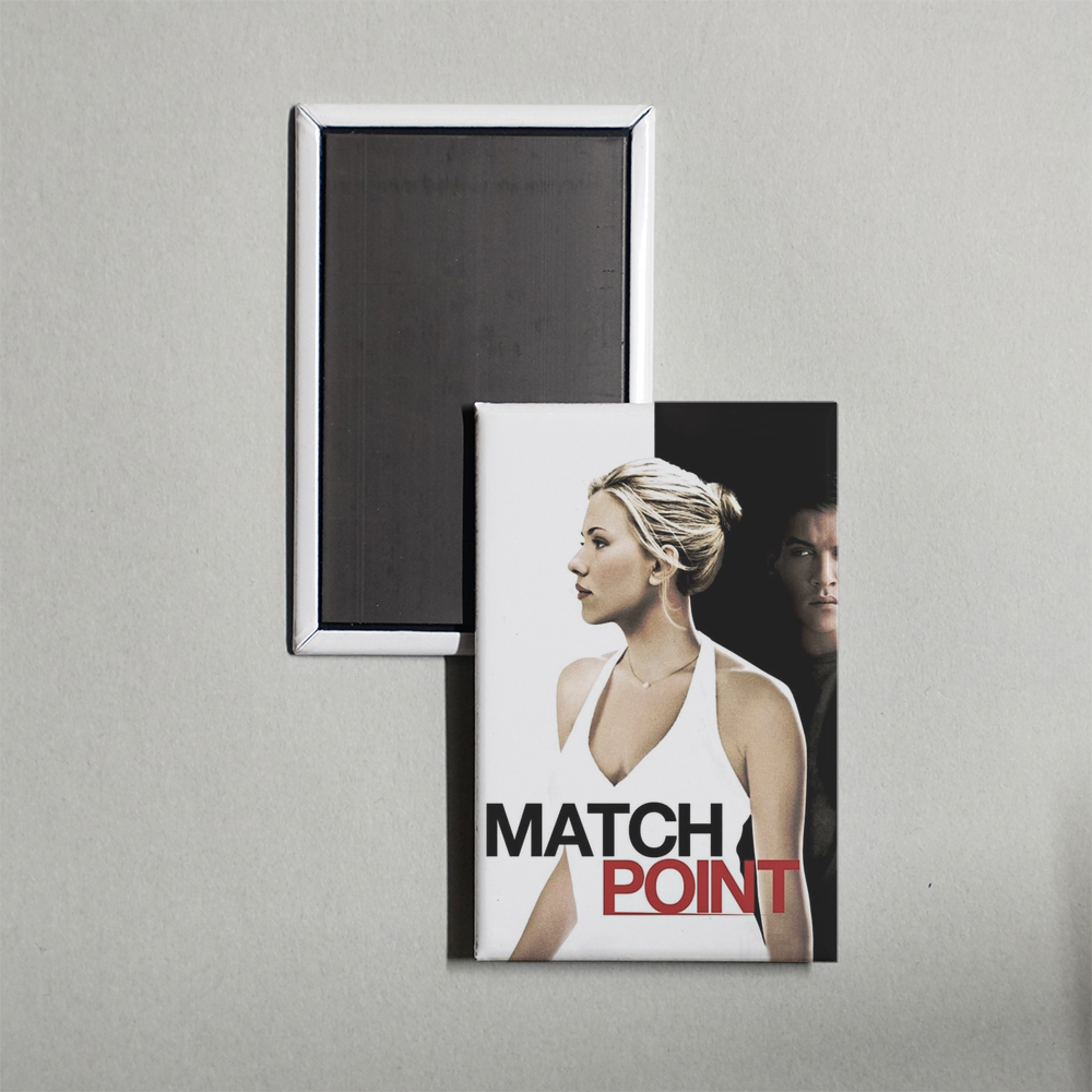 Match Point Mini Movie Fridge Magnet
