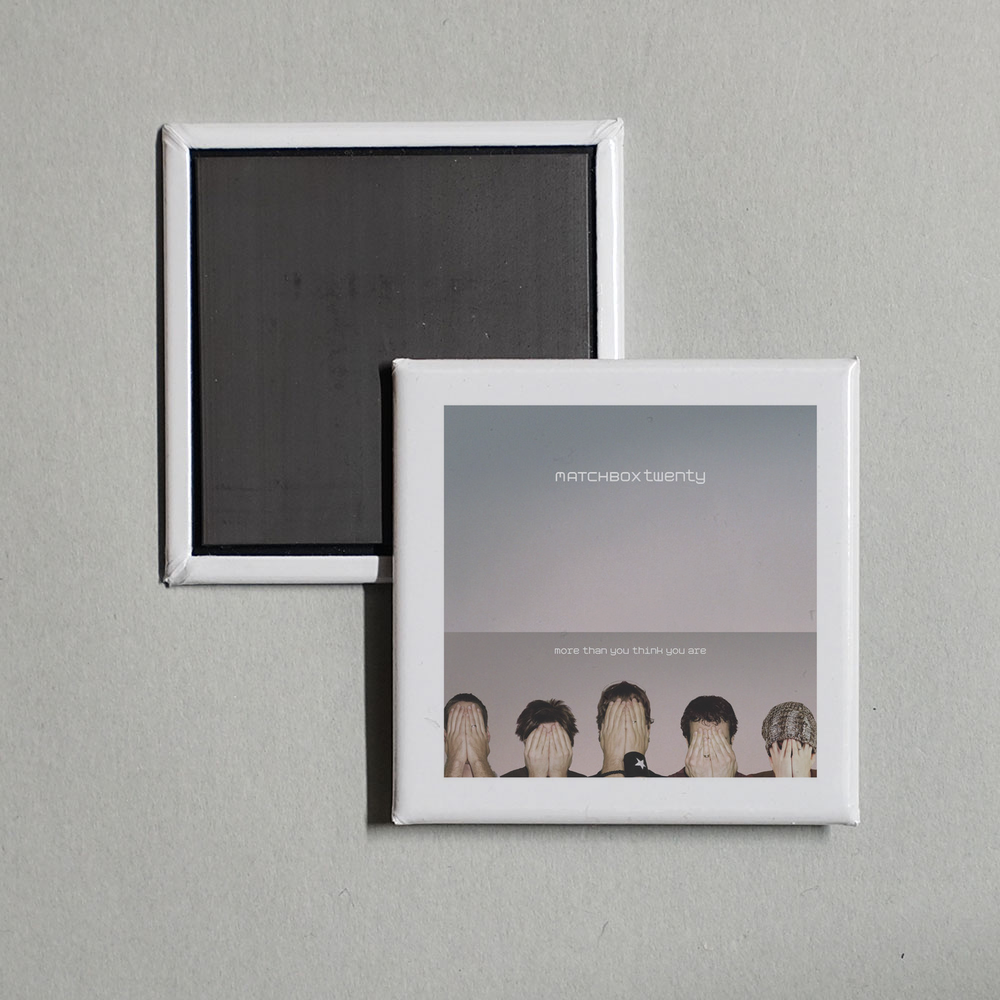 Matchbox Twenty - More Than You Think You Are Album Cover Fridge Magnet