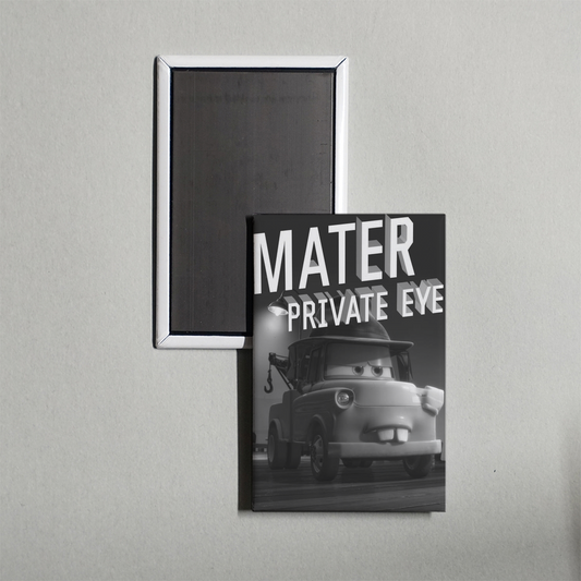 Mater Private Eye Mini Movie Fridge Magnet