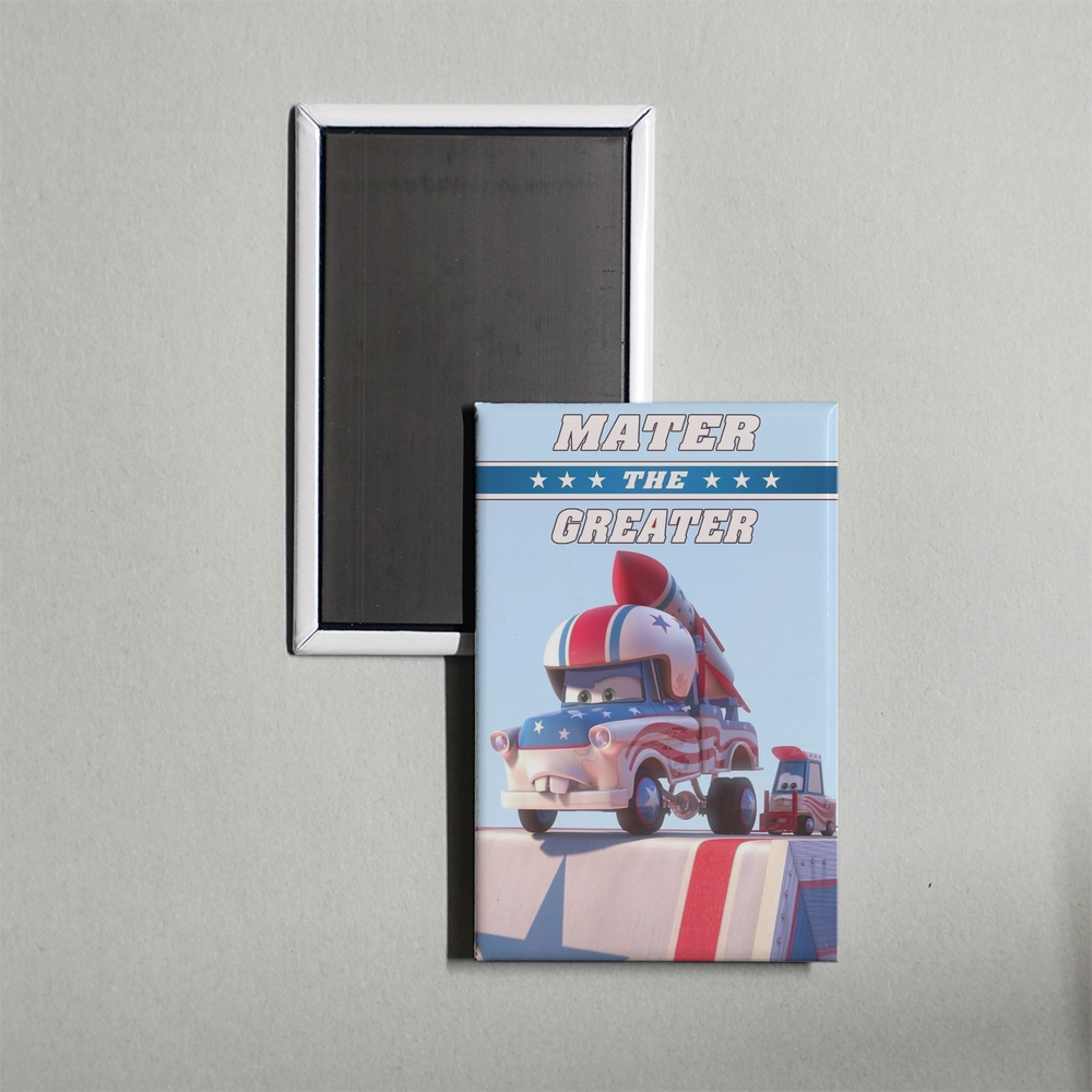 Mater the Greater Mini Movie Fridge Magnet