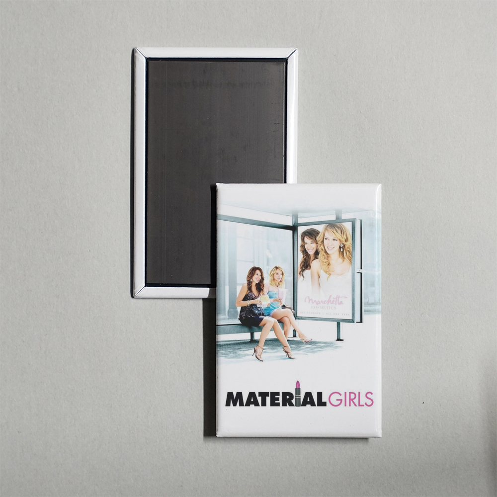 Material Girls Mini Movie Fridge Magnet