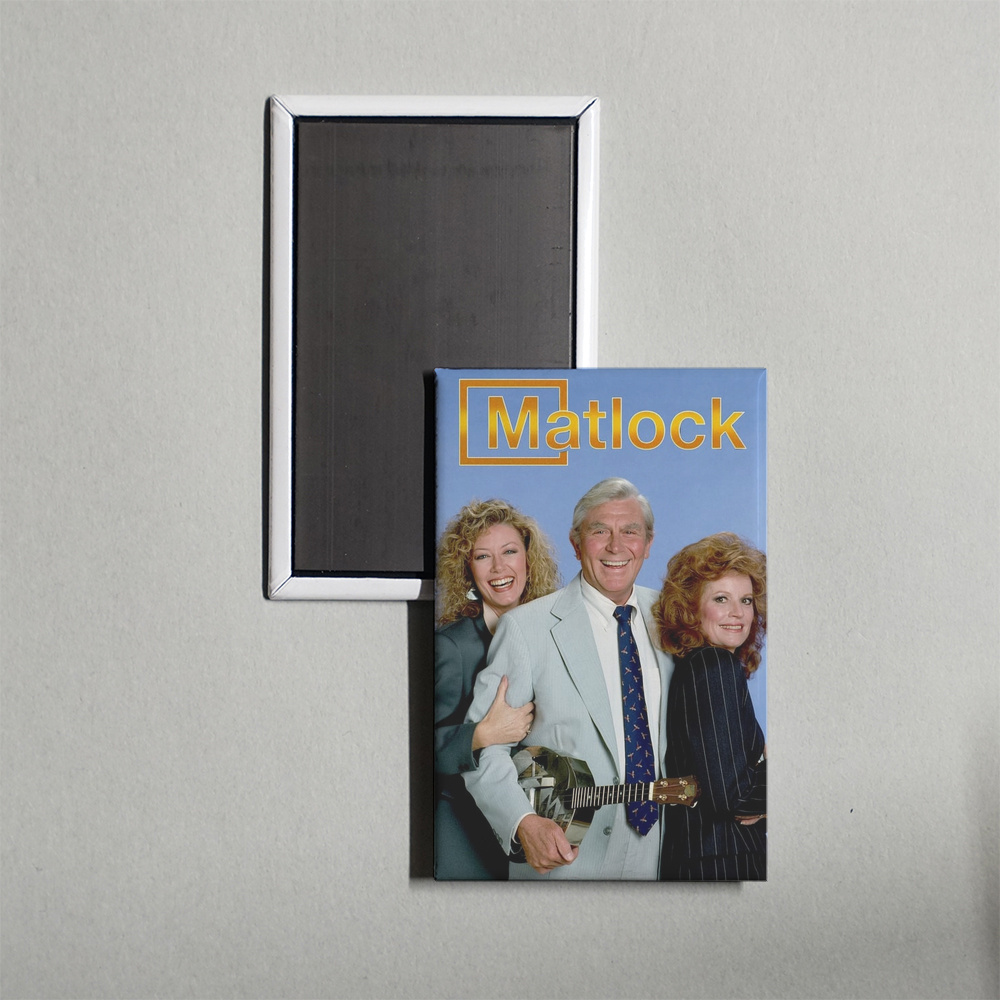 Matlock TV Show Fridge Magnet