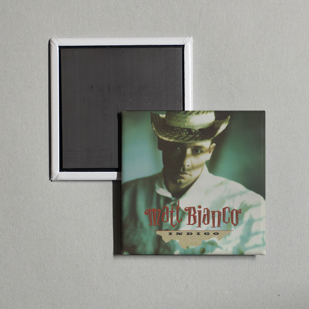 Matt Bianco - Indigo (Expanded) Album Cover Fridge Magnet