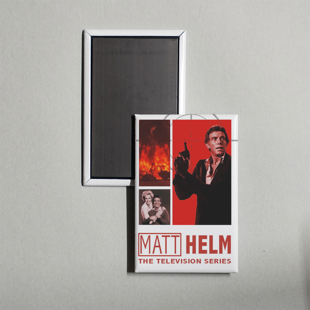 Matt Helm TV Show Fridge Magnet