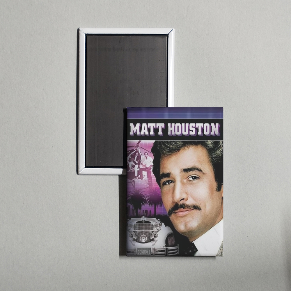 Matt Houston TV Show Fridge Magnet