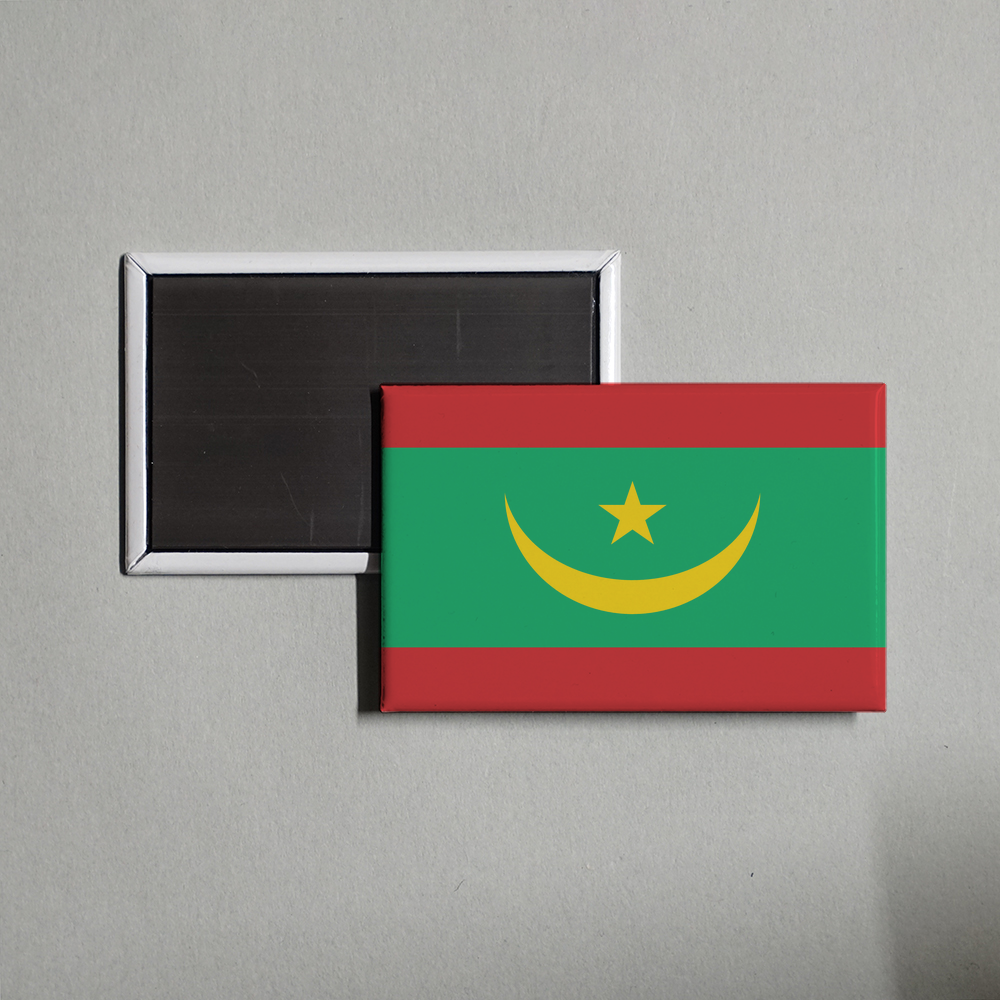 Mauritania Flag Fridge Magnet