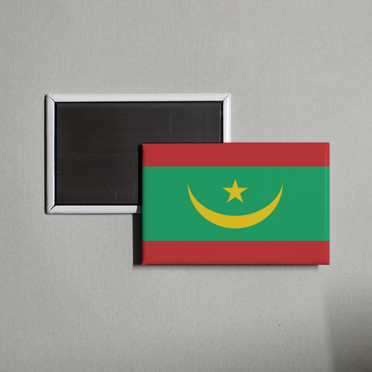 Mauritania Flag Fridge Magnet