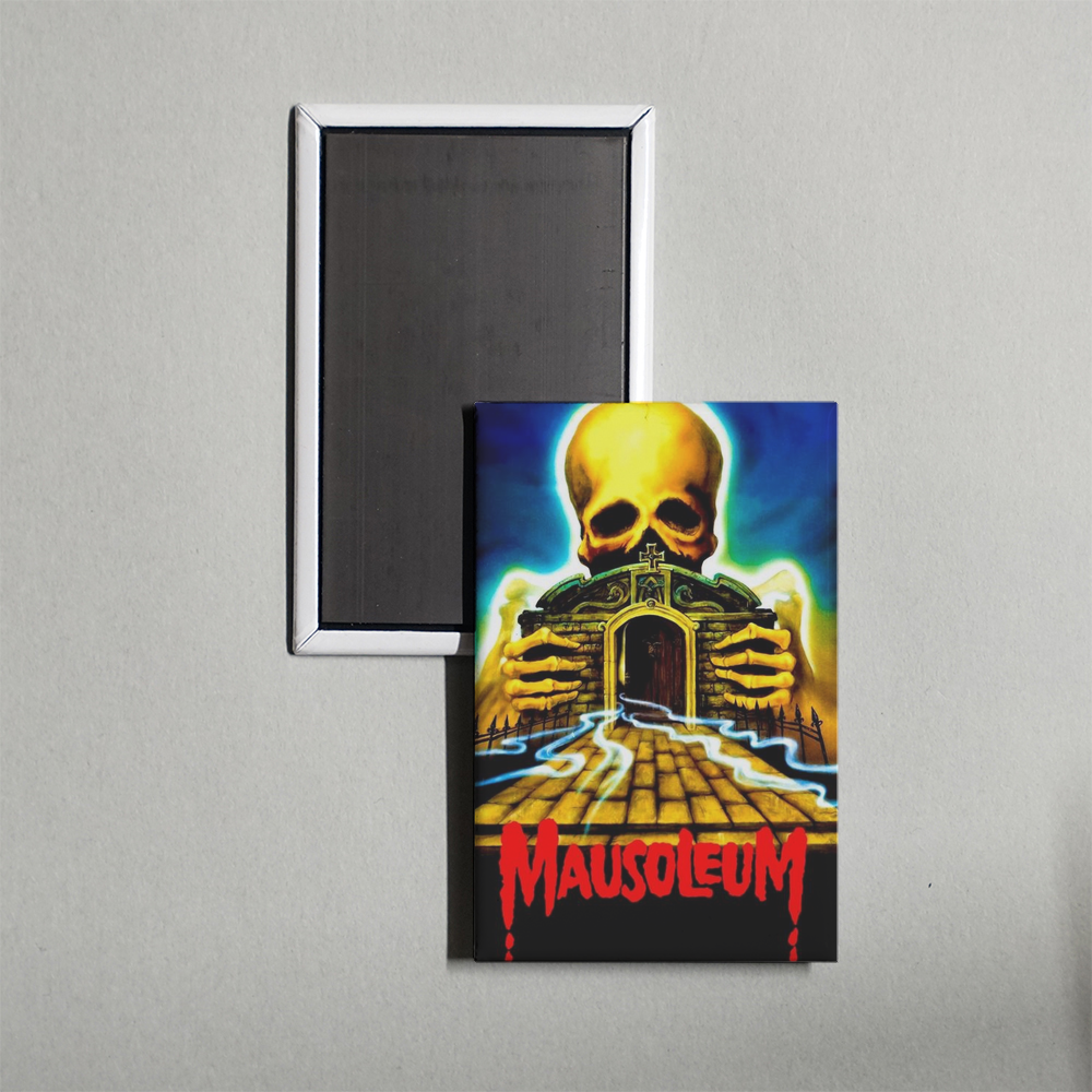 Mausoleum Mini Movie Fridge Magnet