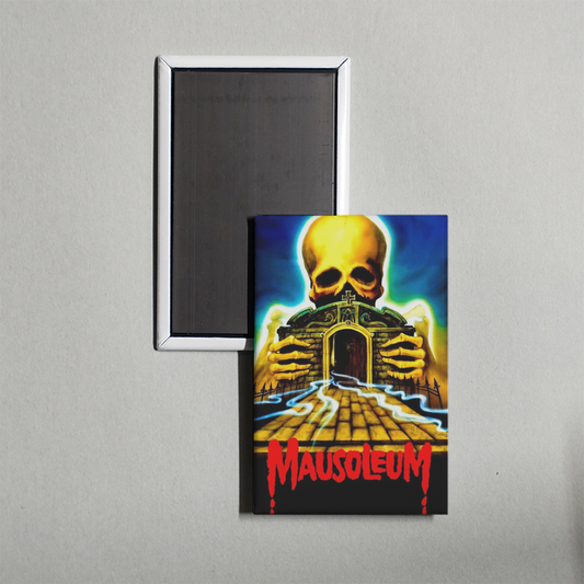 Mausoleum Mini Movie Fridge Magnet