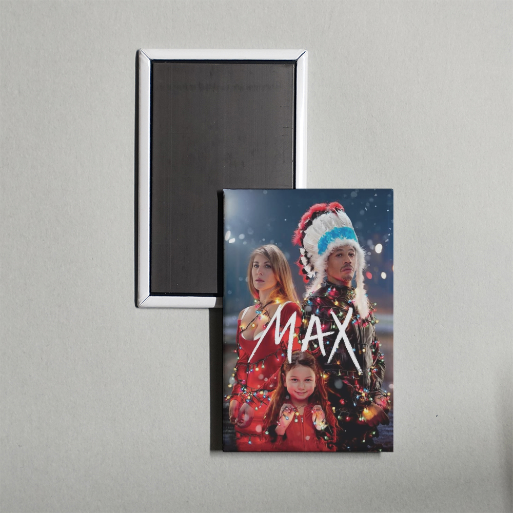 Max Mini Movie Fridge Magnet
