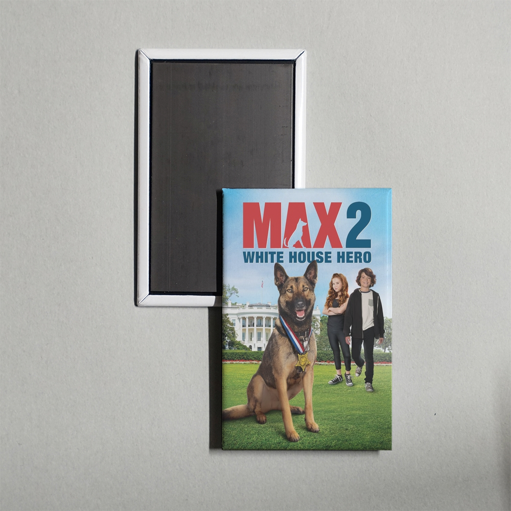 Max 2 White House Hero Mini Movie Fridge Magnet