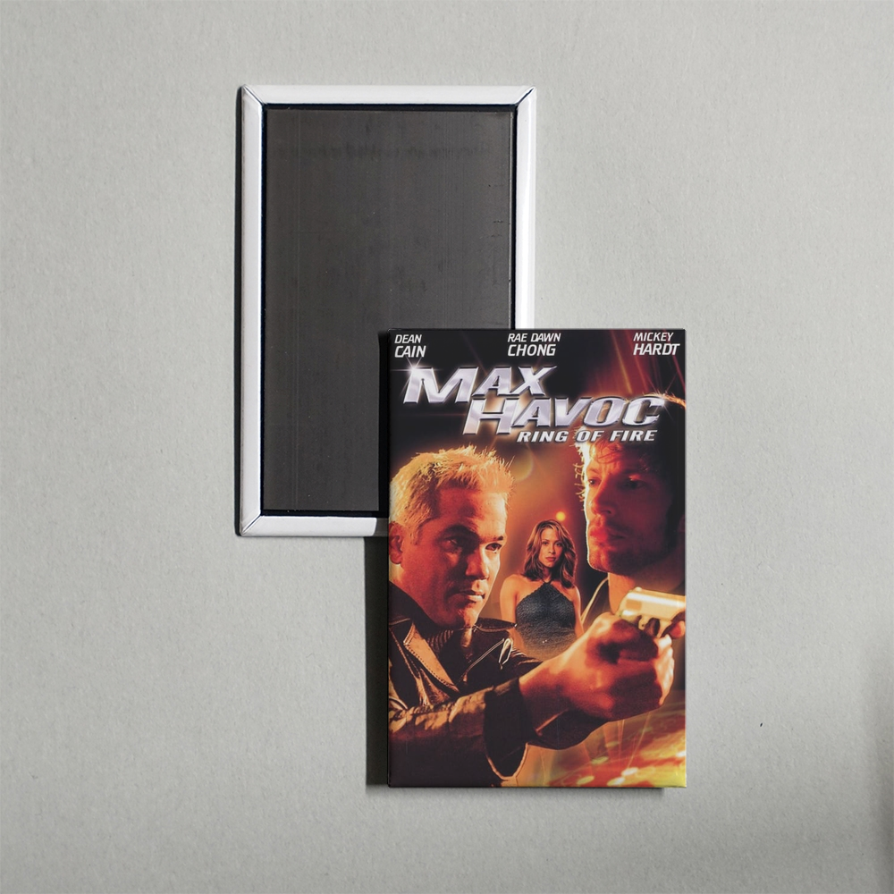 Max Havoc - Ring of Fire Mini Movie Fridge Magnet