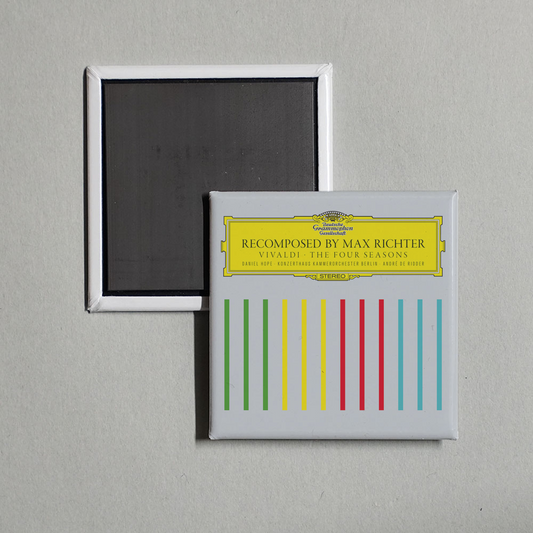 Max Richter - Recomposed By Max Richter Vivaldi, The Four Seasons Album Cover Fridge Magnet