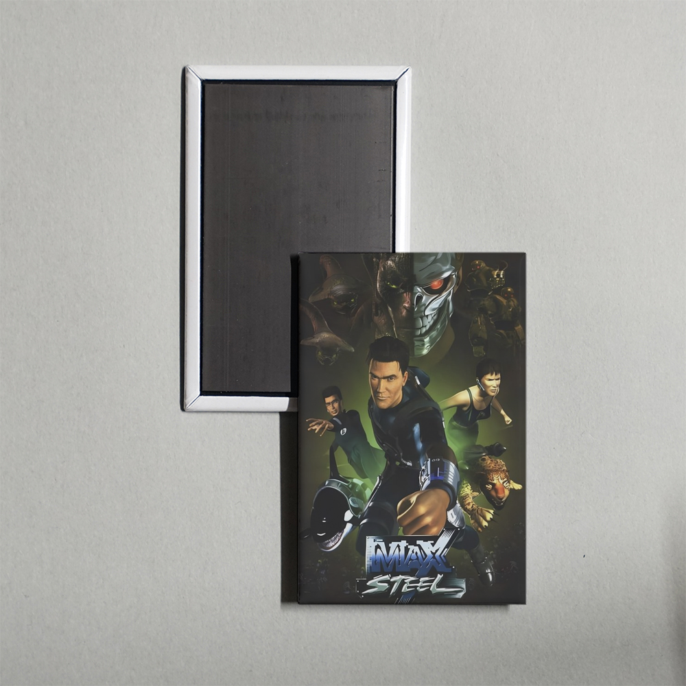 Max Steel TV Show Fridge Magnet