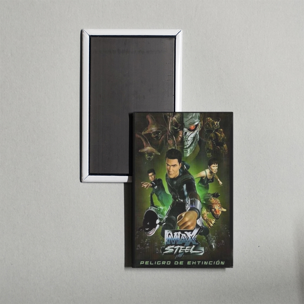 Max Steel Endangered Species Mini Movie Fridge Magnet
