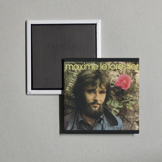Maxime Le Forestier - Mon Frère Album Cover Fridge Magnet
