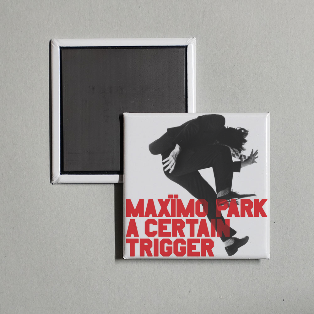 Maximo Park - A Certain Trigger Album Cover Fridge Magnet