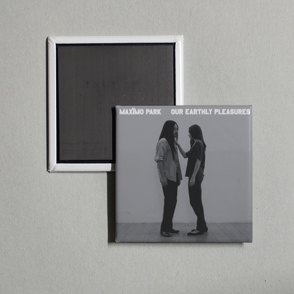 Maximo Park - Our Earthly Pleasures Album Cover Fridge Magnet