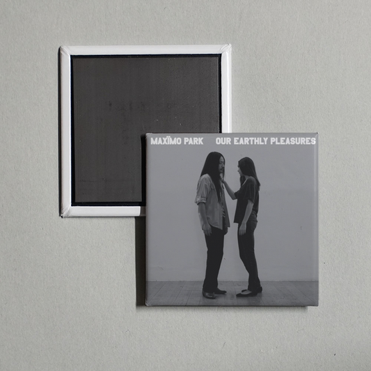 Maximo Park - Our Earthly Pleasures Album Cover Fridge Magnet