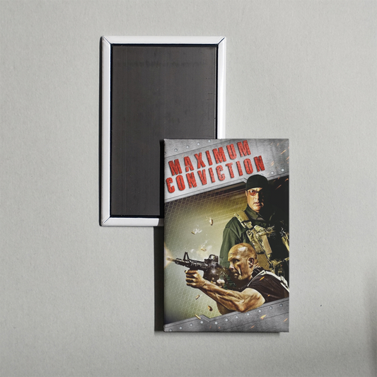 Maximum Conviction Mini Movie Fridge Magnet