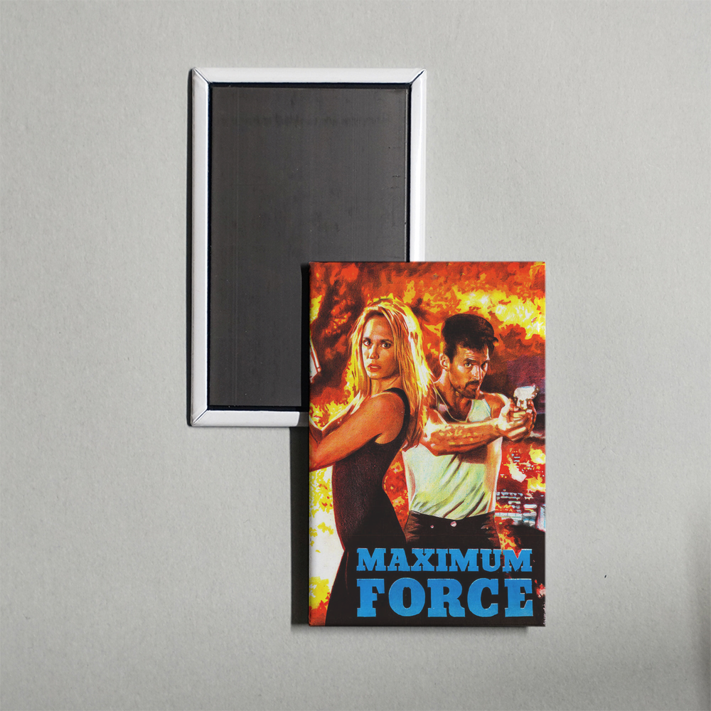 Maximum Force Mini Movie Fridge Magnet
