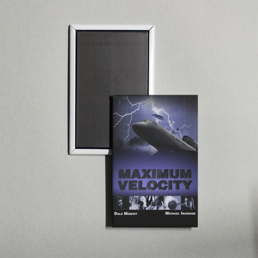 Maximum Velocity Mini Movie Fridge Magnet