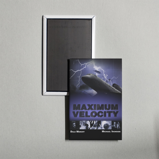 Maximum Velocity Mini Movie Fridge Magnet