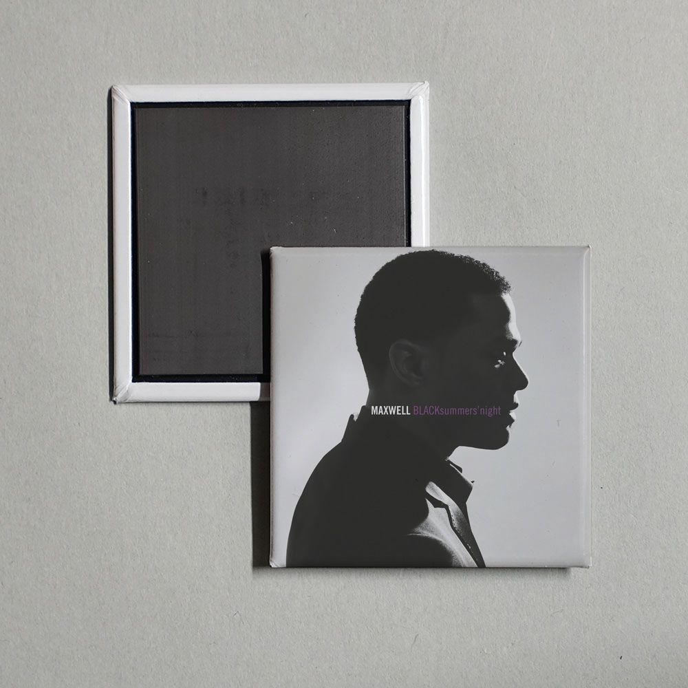 Maxwell - BLACKsummers'night (2009) Album Cover Fridge Magnet