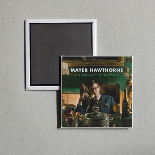 Mayer Hawthorne - A Strange Arrangement Album Cover Fridge Magnet