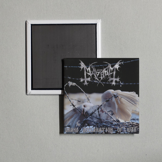 Mayhem - Grand Declaration of War Album Cover Fridge Magnet