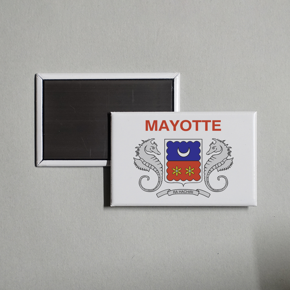 Mayotte Flag Fridge Magnet