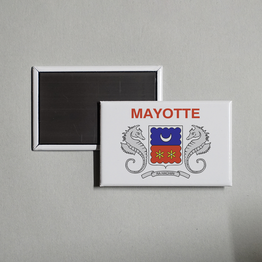 Mayotte Flag Fridge Magnet