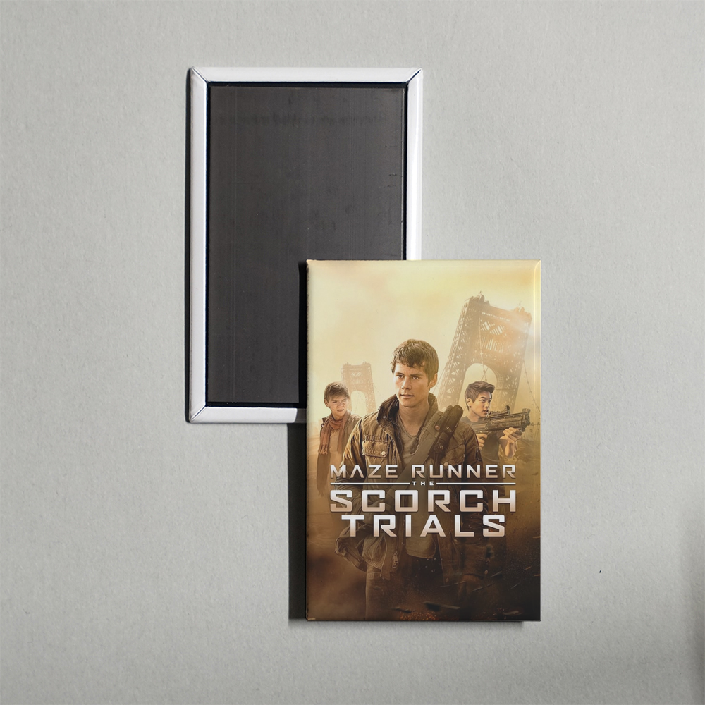 Maze Runner The Scorch Trials Mini Movie Fridge Magnet