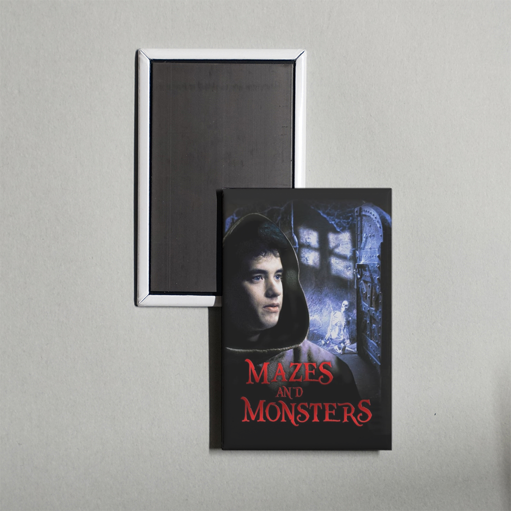 Mazes and Monsters Mini Movie Fridge Magnet