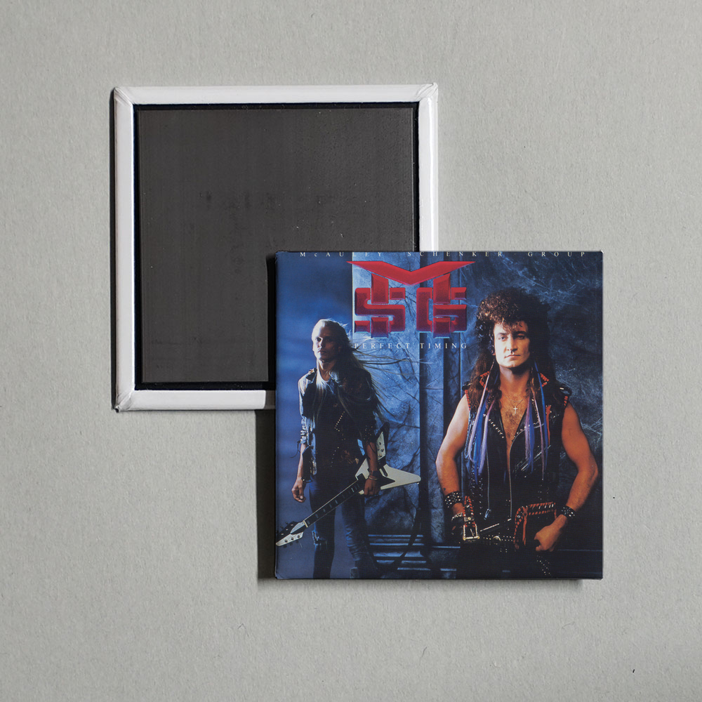 McAuley Schenker Group - Perfect Timing Album Cover Fridge Magnet
