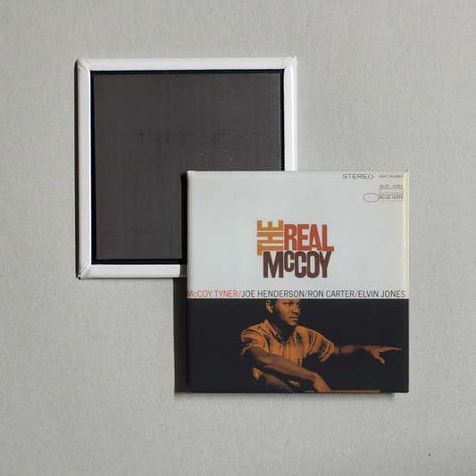 McCoy Tyner - The Real McCoy (Remastered  Rudy Van Gelder Edition) Album Cover Fridge Magnet