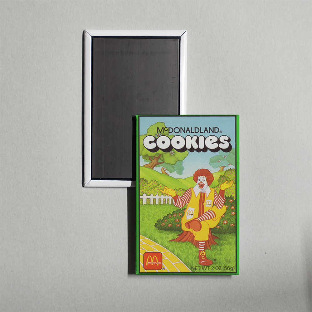 McDONALDLAND Cookies Ronald McDonald Fridge Magnet