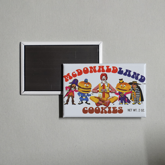 McDonaldLand Cookies Vintage Box Art Fridge Magnet
