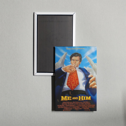 Me and Him Mini Movie Fridge Magnet