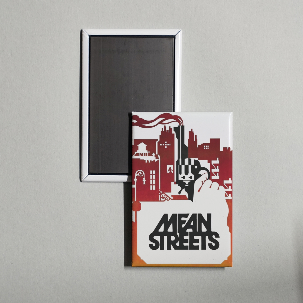 Mean Streets Mini Movie Fridge Magnet