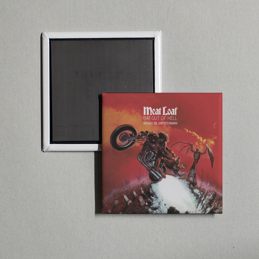 Meat Loaf - Bat Out Of Hell Album Cover Fridge Magnet