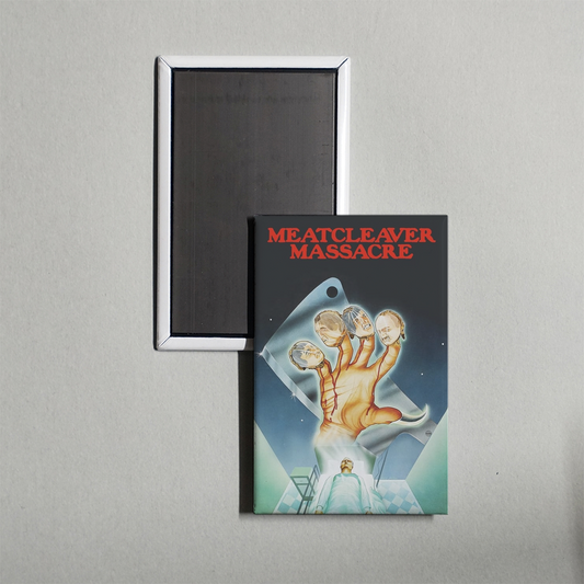 Meatcleaver Massacre Mini Movie Fridge Magnet
