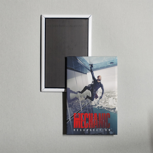 Mechanic Resurrection Mini Movie Fridge Magnet