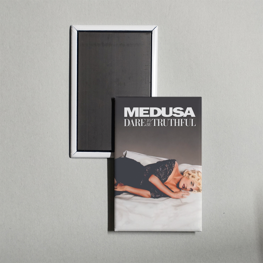 Medusa Dare to Be Truthful Mini Movie Fridge Magnet