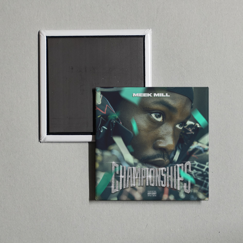 Meek Mill - Championships Album Cover Fridge Magnet