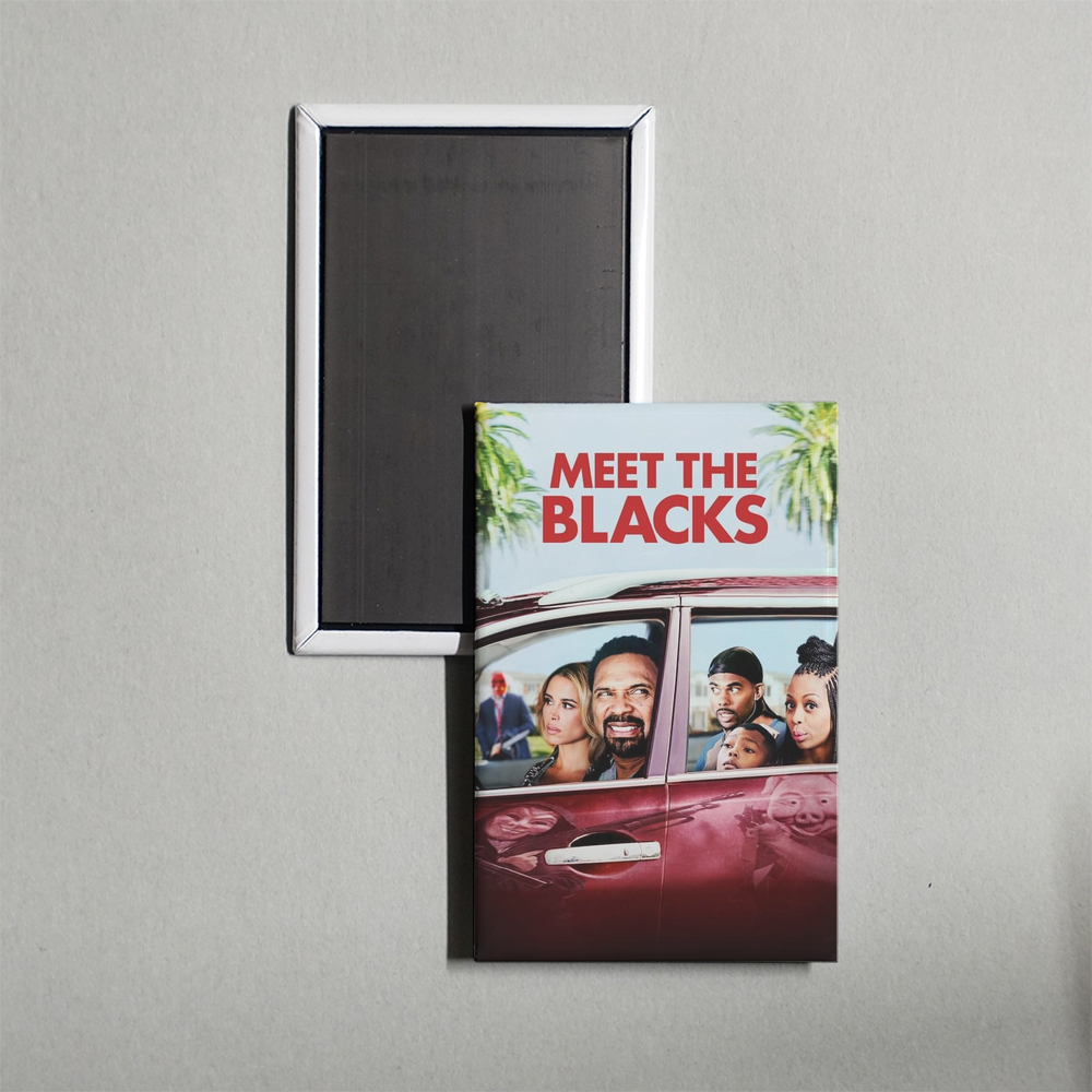 Meet the Blacks Mini Movie Fridge Magnet